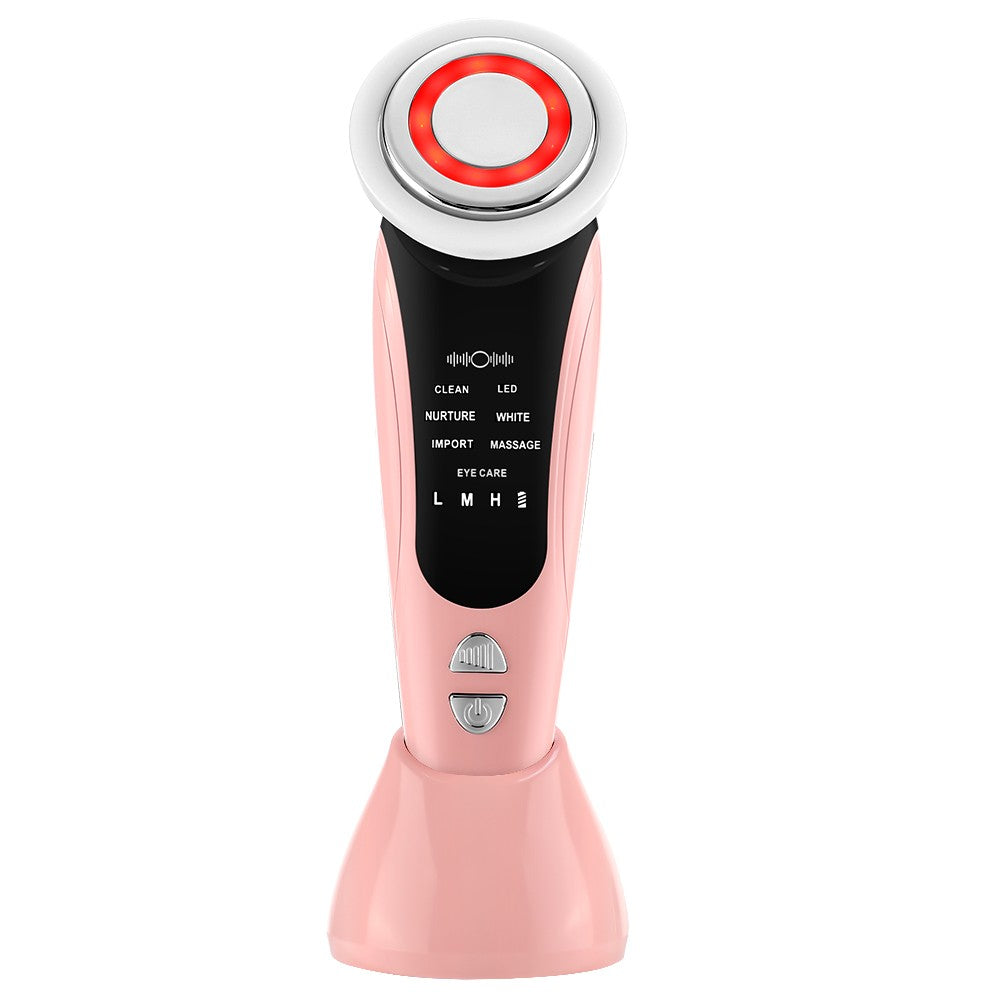 Massageador Facial EMS KOVO | LED + Vibração Sônica | Rejuvenescimento em Casa