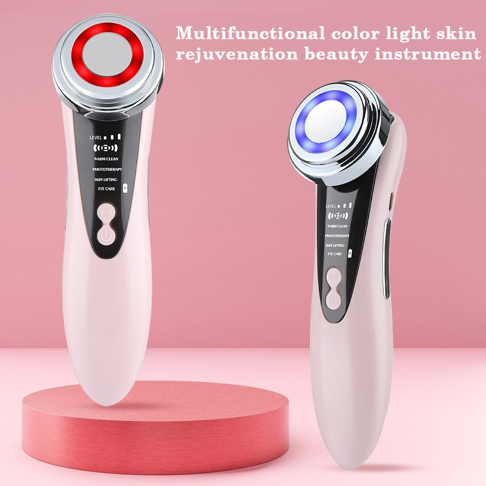 Massageador Facial EMS KOVO | LED + Vibração Sônica | Rejuvenescimento em Casa