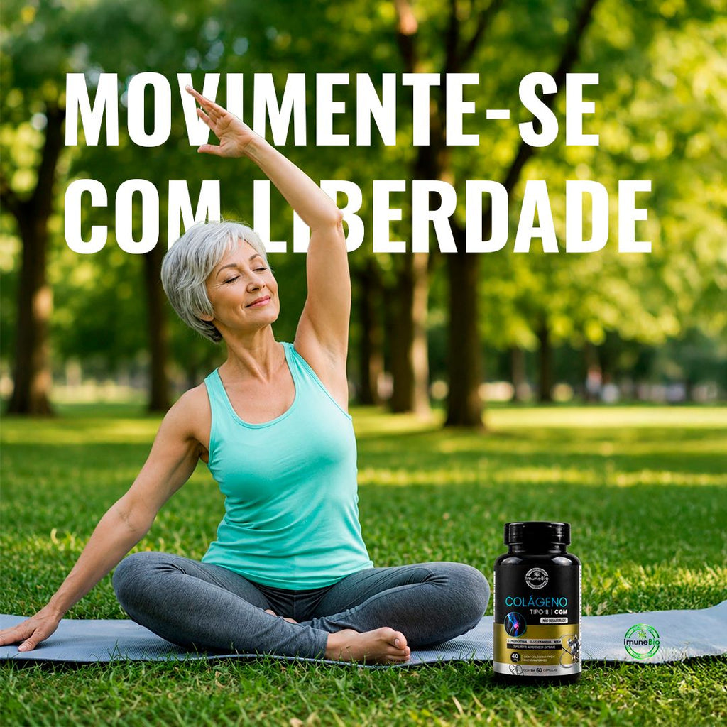 Colágeno Tipo 2 CGM + Glucosamina + Condroitina + MSM | 60 Cápsulas