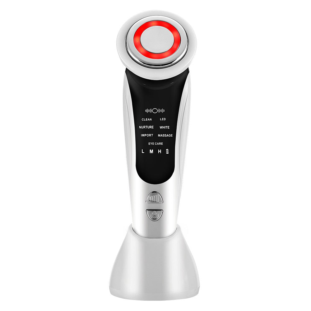 Massageador Facial EMS KOVO | LED + Vibração Sônica | Rejuvenescimento em Casa