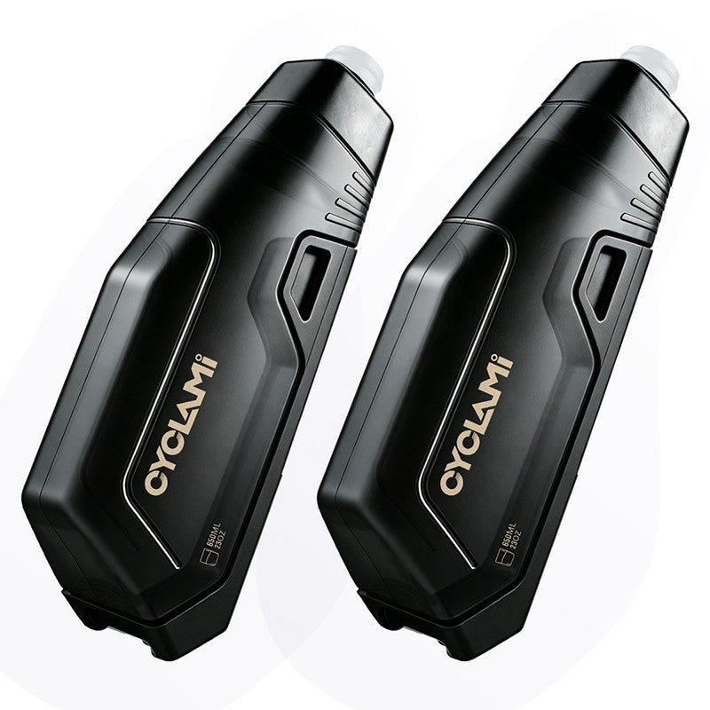 Conjunto de Suporte Aerodinâmico para Garrafa de Bicicleta CYCLAMI 650ml, Garraf