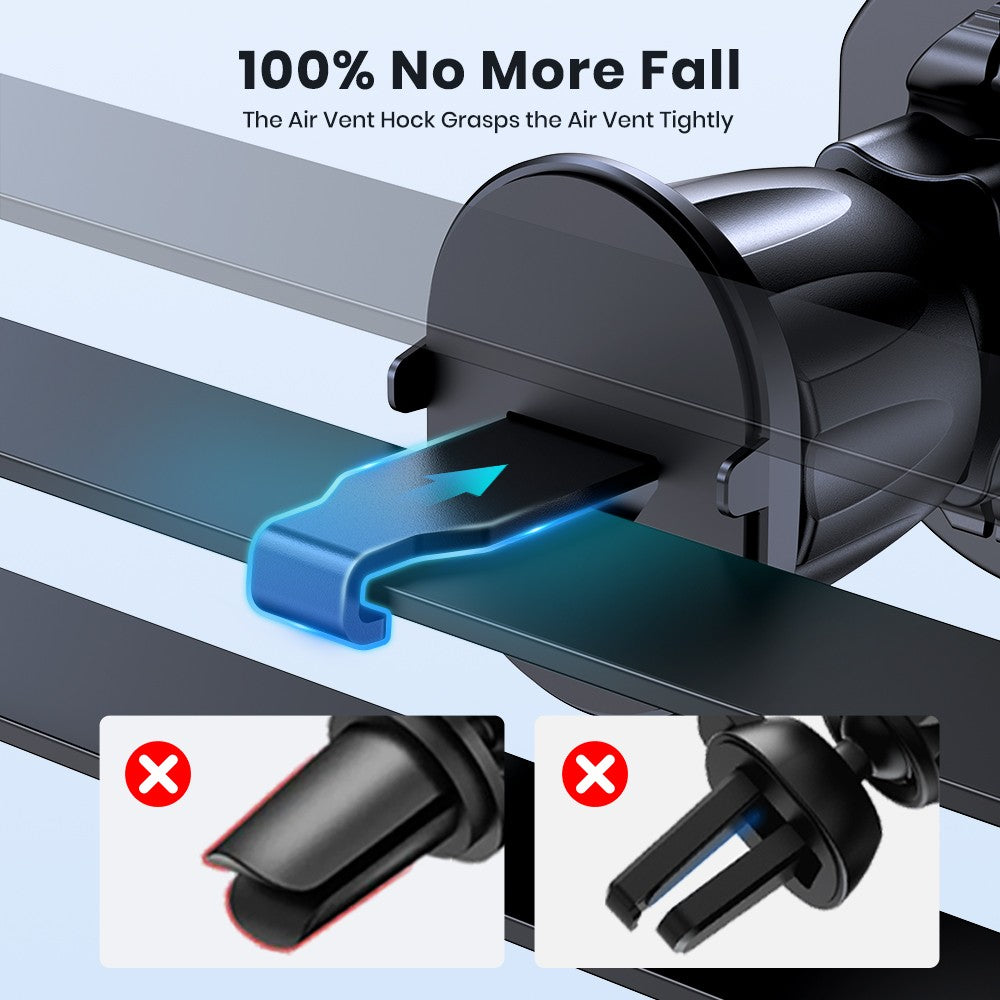 Topk 15w carregador de carro sem fio rápido para magsafe suporte magnético do te